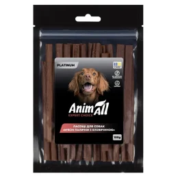 Лакомства AnimAll Platinum Мясные палочки с говядиной для собак, 100 г