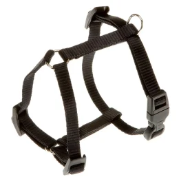 Нейлонова шлейки Ferplast Champion P XS Black для собак, чорна, А: 22x38, B: 25x38 см