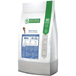 Сухий корм Natures Protection Maxi Junior для цуценят великих порід, 18 кг