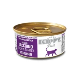 Консерви Kippy Pate для стерилізованих котів, паштет з індичкою, 85 г