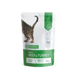 Вологий корм для котів Nature's Protection Urinary з яловичиною та індичкою, 100 г