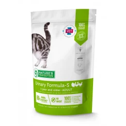 Сухий корм Natures Protection Urinary Formula-S для профілактики і лікування МКБ, для котів, 400 г