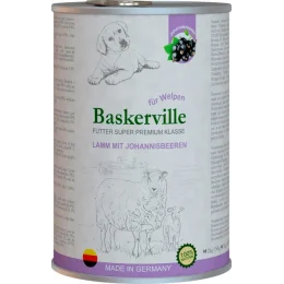 Вологий корм Baskerville Super Premium Lamm Mit Johannisbeeren для собак, ягня і смородина, 800 г