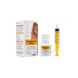 Суспензія Vitomax Prazystan Plus антигельмінтна, для собак та щенят, 10 мл