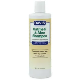 Шампунь Davis Oatmeal &amp; Aloe Shampoo гіпоалергенний, для собак і котів, концентрат, 50 мл