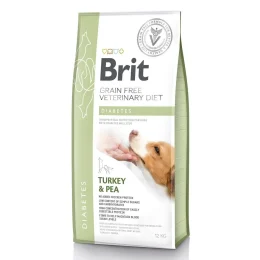 Сухий корм Brit GF VetDiets Dog Diabetes, при цукровому діабеті, для собак, 12 кг