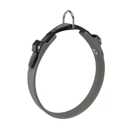 Еластичний нашийник з системою мікрорегулюванням Ferplast Ergoflex C22 / 42 Grey для собак