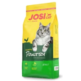 Сухий корм Josera JosiCat Adult Crunchy Poultry для дорослих кішок, з ніжним м'ясом домашньої птиці, 10 кг