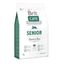 Сухий корм Brit Care Senior Lamb & Rice, для літніх собак, 3 кг