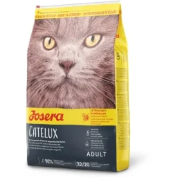 Сухий корм Josera Adult Catelux для дорослих довгошерстих кішок, з качкою, рисом і кукурудзою, 400 г