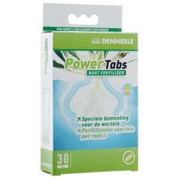 Спеціальне кореневе добриво Dennerle Power Tabs для будь-яких акваріумних рослин, 30 шт