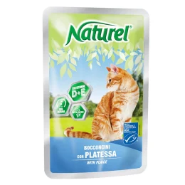 Вологий корм Naturel Veal Chunks In Sause для котів від 6 місяців, з шматочками телятини у соусі, 100 г