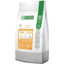 Сухий корм Natures Protection Medium Junior для цуценят середніх порід, 18 кг