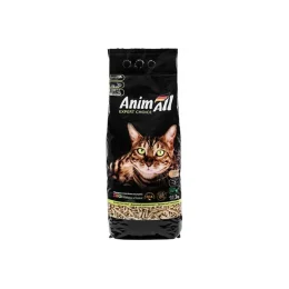 Деревний наповнювач AnimAll для котів, 3 кг
