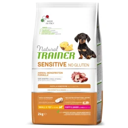 Корм Natural Trainer Dog Sensitive Puppy & Junior Mini для цуценят міні порід, з качкою, 2 кг