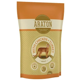 Сухий корм Araton Adult With Chicken & Turkey для котів вагою від 1 до 8 кг, 1.5 кг