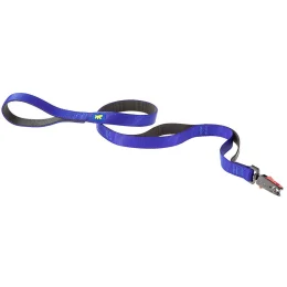 Повідець Ferplast Dual Matic G20 / 120 Black-Blue для собак з автоматичним замикання, 20 мм, 120 см