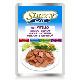 Вологий корм Stuzzy Cat Veal з телятиною, в соусі для котів, пауч, 100 г