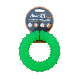 Іграшка AnimAll Fun кільце з шипами, зелене, 12 см