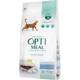 Сухий корм Optimeal для дорослих котів, з тріскою, 10 кг