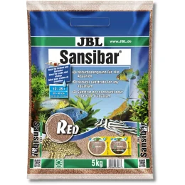 Грунт JBL Sansibar Red для прісноводних та морських акваріумів, дрібний донний, червоний, 5 кг