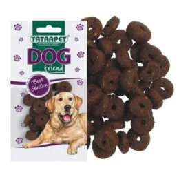 Ласощі Dog для собак, снекі з яловичини, кільця, 80 г, 12 шт