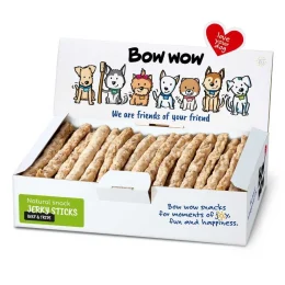 Ласощі "Bow wow" для собак, натуральні палички з рубцем, 50 шт, 1 уп