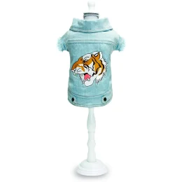 Куртка-жакет Croci Street Tiger для собак, осінь/зима, сірий, XXL, 40 см