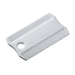 Ferplast GRO 5836 двостороння антиблошиний гребінець для кішок і собак, 8,5x5,2x0,3 см