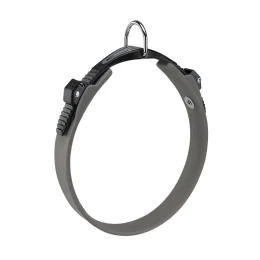 Еластичний нашийник з системою мікрорегулюванням Ferplast Ergoflex C28 / 60 Grey для собак
