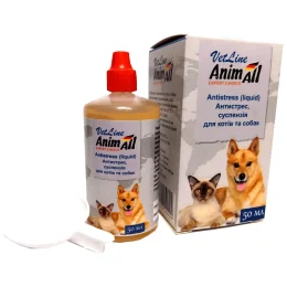 Суспензія AnimAll VetLine Антістресc для котів і собак, 50 мл