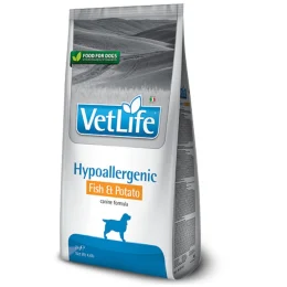 Сухий корм Farmina Vet Life Hypoallergenic Fish & Potato для собак, дієтичне харчування при харчовій алергії, 12 кг