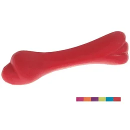 Іграшка Flamingo Rubber Bone для собак, кістка гумова, 12 см
