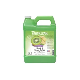 Кондиціонер TropiClean Kiwi & Cocoa Butter для відновлення сухої вовни для собак і кішок, 3,8 л