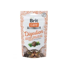 Ласощі Brit Care Functional Snack Digestion для котів напіввологі для травлення, 50 г