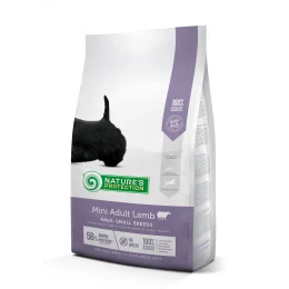 Сухий корм Natures Protection Mini Adult Lamb для собак малих порід, 2 кг