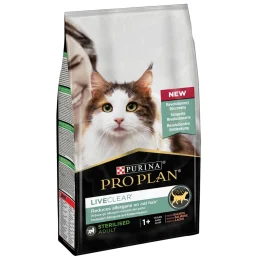 Сухий корм Purina Pro Plan LiveClear Sterilised для дорослих котів, з лососем, 1.4 кг