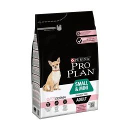 Сухий корм Purina Pro Plan Adult Small & Mini Sensitive Skin для собак дрібних порід, з лососем і рисом, 7 кг