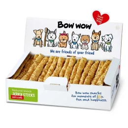 Ласощі "Bow wow" для собак, натуральні палички з легенями, 50 шт, 1 уп