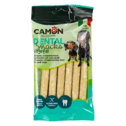 Ласощі Dental Snak, каноллі, з рисовим крохмалем та подрібненим рисом, 120 г, 6 шт, 13 см, M