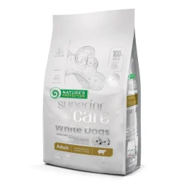 Сухий корм Natures Protection Superior Care White Dogs для дорослих собак малих порід, ягня, 4 кг