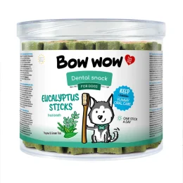 Ласощі для собак Bow wow Dental, евкаліптові палички, 10 см