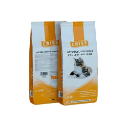 Сухий корм Criss для котів, домашня птиця, 10 кг