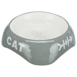 Миска Trixie для котів, кераміка, Cat, 0,2 л / 13 см