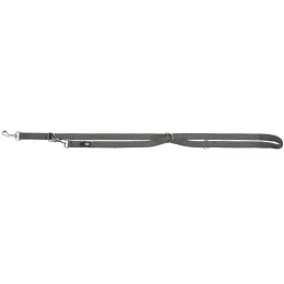 Повідець-перестібка Trixie Premium Adjustable Lead двошаровий для собак, розмір M-L, 2 м/20 мм, графіт