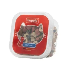 Лакомства Hupple Softy Crazy Mix для кошек, лосось, индейка, говядина, 80 г