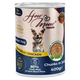 Вологий повнораціонний корм HowMeow Adult Dog з куркою для собак, 400 г
