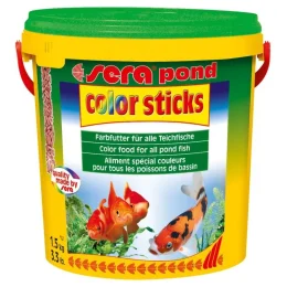 Sera Pond Color Sticks для золотих і інших холодноводних риб в гранулах, 10000 мл
