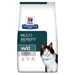 Сухий корм Hills Prescription Diet W/D для котів, для запобігання проблем з зайвою вагою, 1.5 кг