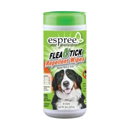 Репеллентние серветки Espree Flea & Tick Repellent Wipes для собак і кішок віком від 3 міс, 50 ​​шт